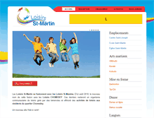 Tablet Screenshot of loisirsstmartin.com